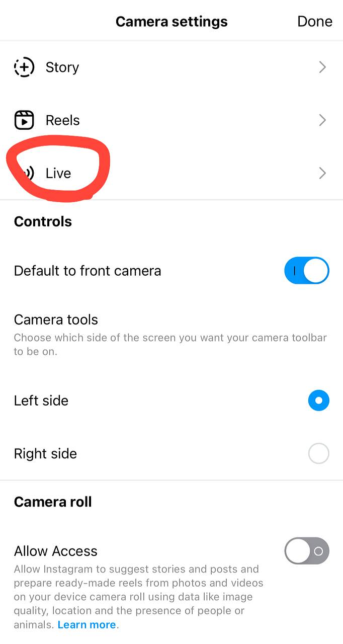 How to Start a Live Video for Close Friends on Instagram?