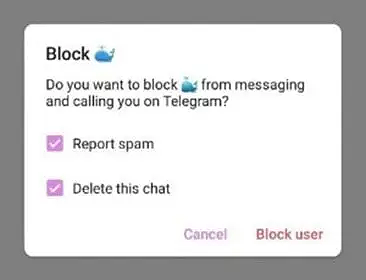 تلگرام ریپورت