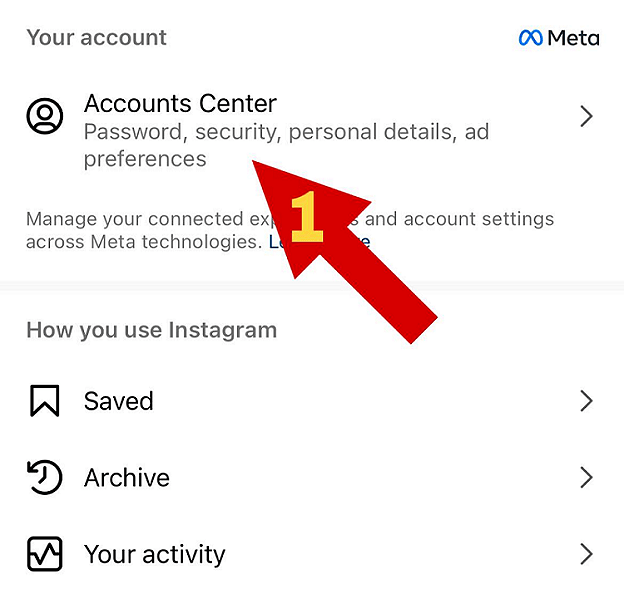 How to Find an Instagram Account by Phone Number-Step1