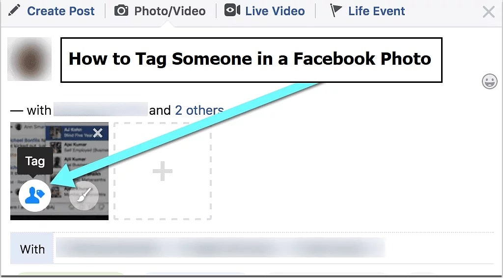how to Tagging Someone in a Photo on Facebook