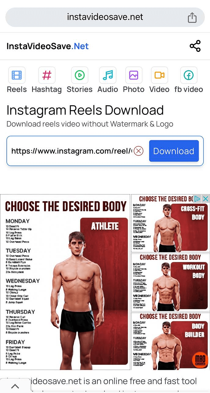 download Instagram Reels-step 3