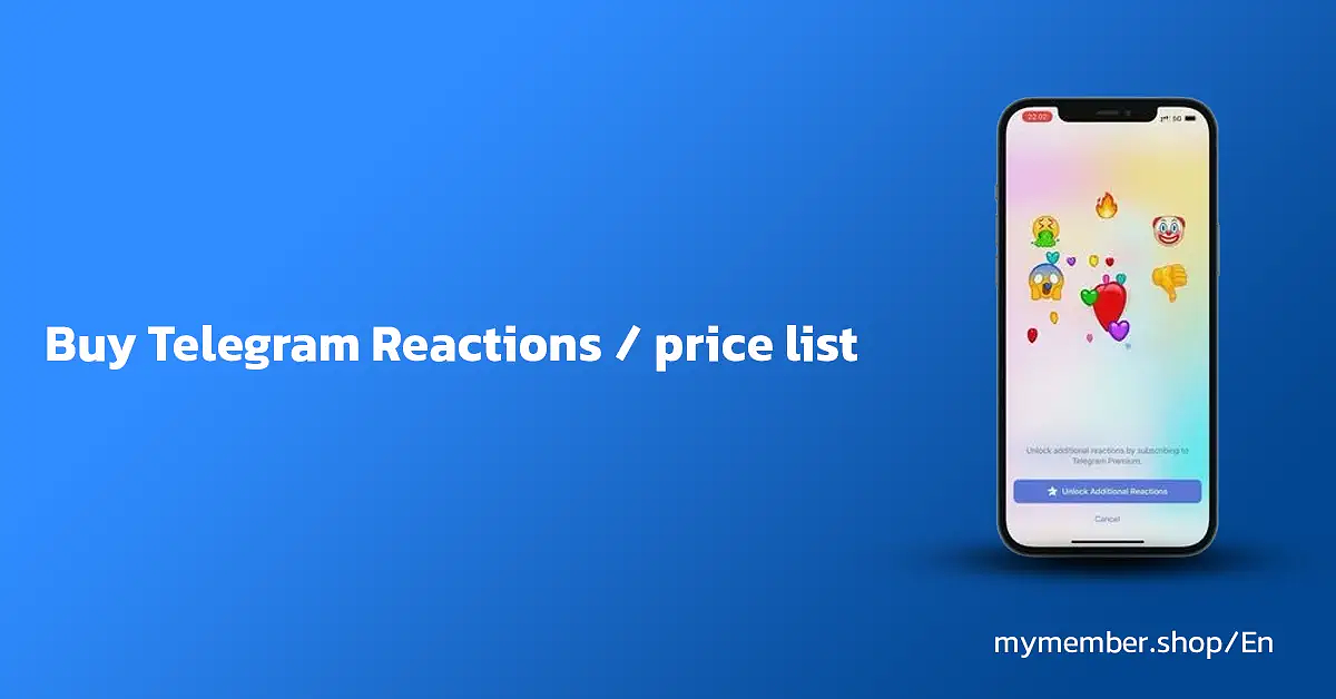 Buy Telegram Reactions - Price List