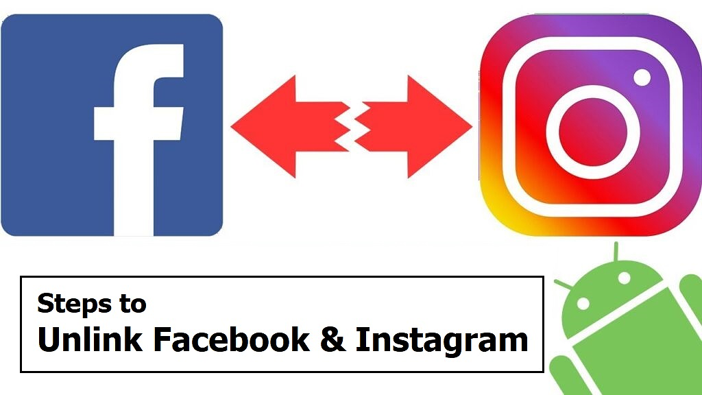 What steps do you need to take to unlink Facebook and Instagram