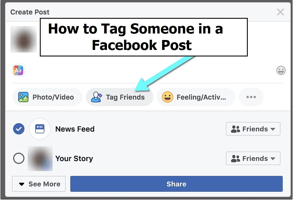 How to Tag Someone in a Facebook Post