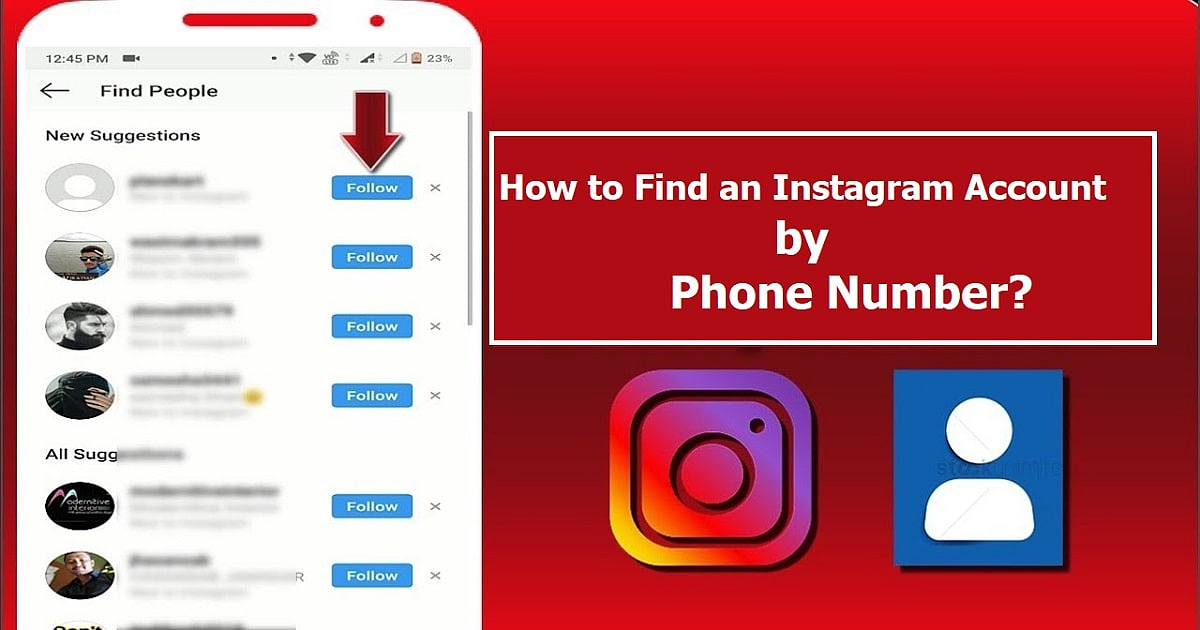How to Find an Instagram Account by Phone Number?