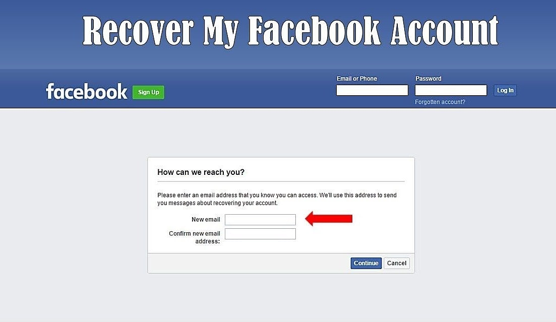 How To Recover a Facebook Account?