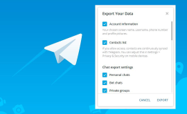 How can I Export Telegram Contacts on my phone?